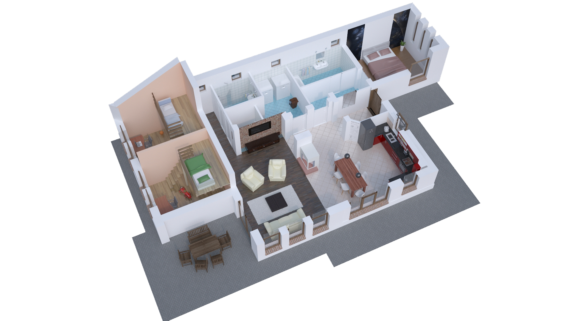 Loxone házautomatizálás - átlagos ház