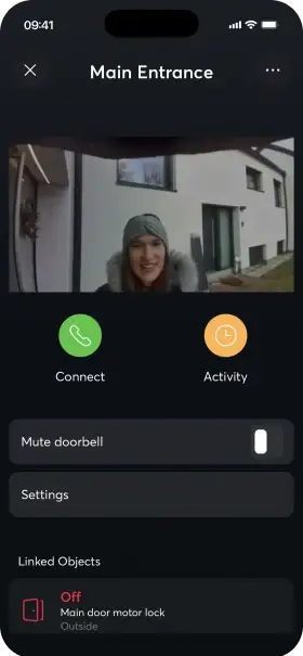Loxone App – Kaputelefon